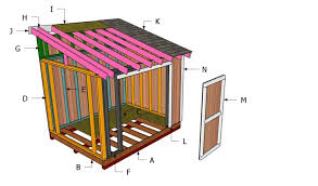 8x10 Lean To Shed Roof Plans