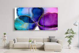 Violetta Mega Size Glass Printing Wall