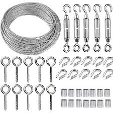 30m 2mm Stainless Steel Wire Rope Kit