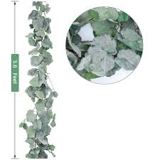 2 Pack Artificial Hanging Leaves Vines 5 6 Feet Fake Begonia Leaves Plant Leaves Garland For Indoor Outdoor Wedding Decor Greene Artificial Plants Aliexpress