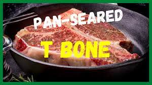 to cook t bone steak in a frying pan