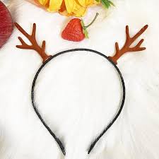 large antlers shape hair band exquisite