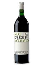 1999 Ridge Monte Bello Santa Cruz Mountains California Usa
