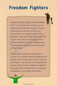 essay on freedom fighters freedom