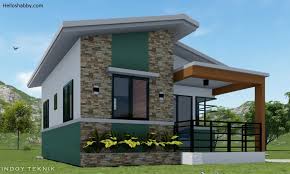 simple house design and plans 6 x 8 m