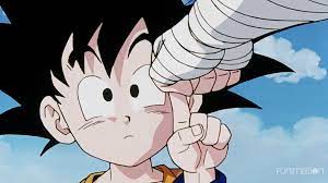 He is voiced by masako nozawa in the japanese version of the anime, by the late kirby morrow in the ocean english dub, and by sean schemmel in the funimation english dub. Dragon Ball Z On Twitter Goten Caught Those Hands