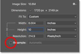 How To Resize Images For Print With Photoshop