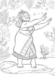 Moana and maui birthday coloring pages birthday party favor moana coloring pages print at home. 35 Printable Moana Coloring Pages