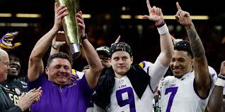 The 2021 college football playoff national championship is scheduled for january 11, 2021, at hard rock stadium in miami. Lsu Wins 4th National Championship With 42 25 Victory Over Clemson