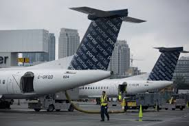porter airlines elbows onto air canada