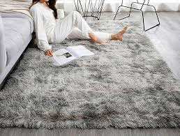 dark gray gy living room rug soft