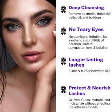 eyelash cleanser for extensions kit