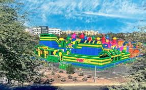 the world s largest bounce house is
