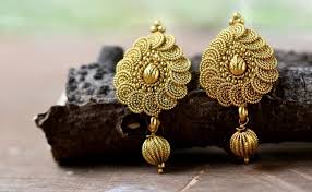 precious gold earrings