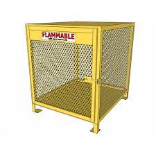 gas cylinder cage 6 propane tanks