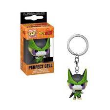 Figure stands 2 inches and comes in a window display box. Dragon Ball Z Pocket Pop Keychain Perfect Cell Fugitive Toys
