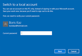 Select sign in with a microsoft account instead. How To Switch To Local Account From Microsoft Account With Without Login Password Recovery