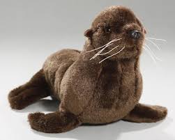 sea lion brown soft toy stuffed