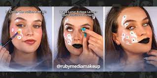 easy ghost halloween makeup tutorial