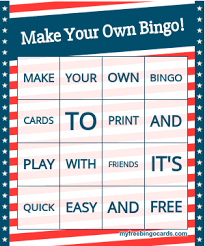 Check spelling or type a new query. Free Printable And Virtual Bingo Card Generator