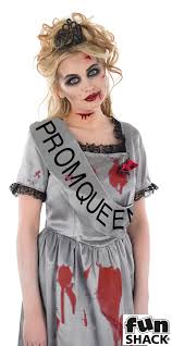 prom queen zombie las fancy dress