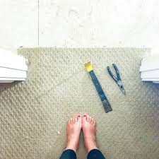 how to remove carpet an easy diy
