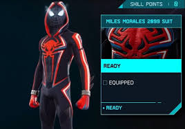 Miles morales suits list containing all costumes and suit powers for ps4 and ps5. Marvel S Spider Man Miles Morales Miles Morales 2099 Suit How To Get It Suit Mods And Visor Mods Samurai Gamers