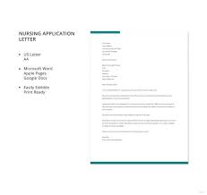 20 job application letters for nurse