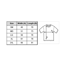 Anvil 980 Mens T Shirt Size Chart All Over Print It