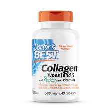 Doctor's Best Collagen (Types 1, 3) + Peptan Capsules, 500 Mg, 240 Ct -  Walmart.com