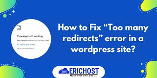 how to fix too many redirects error