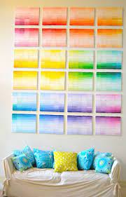 Paint Swatches Wall