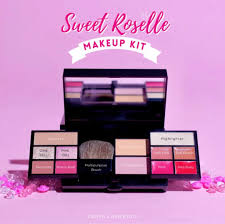 carya sweet roselle makeup kit beauty