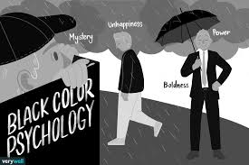 the color psychology of black