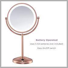 led lighted vanity makeup mirror