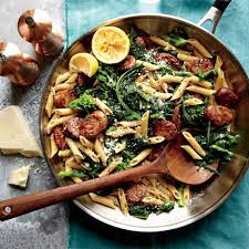 en sausage and broccoli rabe penne