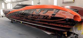 custom paint and design for boats