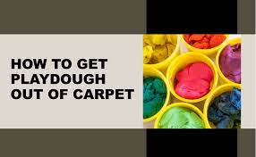 how to get playdough out of carpet 3
