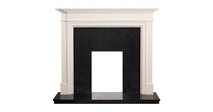 Black Granite Fireplace