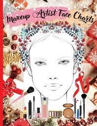 makeup artist face charts by niky