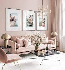 25 lovely pink living room decor ideas
