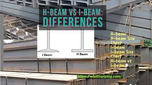 h beam and i beam size chart