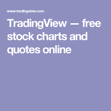 Tradingview Free Stock Charts And Quotes Online Finance