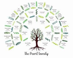 4 Generation Family Tree Templates Luxury Family Tree Chart