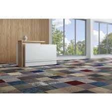 trafficmaster versatile orted pattern commercial l and stick 20 in x 20 in carpet tile 12 tiles case