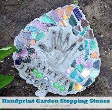 Handprint Garden Stepping Stones You