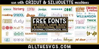 fun free fonts graphic design logos