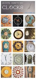 Diy Clock Crafty Diy Diy Decor