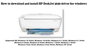 Hp officejet 3835 driver download for hp printer driver ( hp officejet 3835 software install ). How To Download And Install Hp Deskjet 3636 Driver Windows 10 8 1 8 7 Vista Xp Youtube