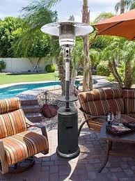 Hiland Outdoor Patio Heater In Hammered